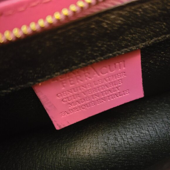 Luana Ferracuti pink leather purse - Picture 5 of 7